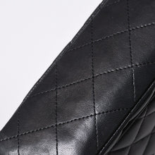 画像をギャラリービューアに読み込む, CHANEL シャネル チェーンショルダーバッグ マトラッセ23 Wフラップラップ ラムスキン ブラックシルバー 16番台 中古 4a001057