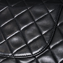 画像をギャラリービューアに読み込む, CHANEL シャネル マトラッセ23 Wフラップ Wチェーンショルダーバッグ 1番台 ココマーク ラムスキン ブラック ゴールド 美品 中古 4a001123