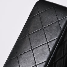 画像をギャラリービューアに読み込む, CHANEL シャネル マトラッセ23 Wフラップ Wチェーンショルダーバッグ 1番台 ココマーク ラムスキン ブラック ゴールド 美品 中古 4a001123