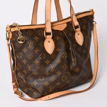 画像をギャラリービューアに読み込む, 極美品 LOUIS VUITTON ルイヴィトン パレルモPM ハンドバッグ M40145 モノグラム 2WAY PVC レザー ゴールド金具 中古 4a000759