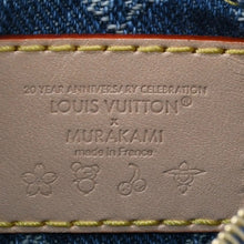Load image into Gallery viewer, 新品同様品 LOUIS VUITTON ルイヴィトン ポシェットクレ モノグラム・チェリー デニム コインケース 村上隆 コラボ M14938 中古 4a004372