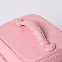 画像をギャラリービューアに読み込む, CHANEL シャネル バニティバッグ ハンドバッグ A01998 9番台 ココマーク キャビアスキン ピンク ゴールド金具 美品 中古 4a000900
