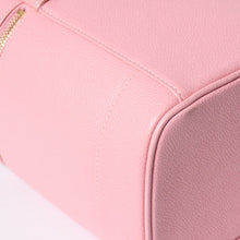 画像をギャラリービューアに読み込む, CHANEL シャネル バニティバッグ ハンドバッグ A01998 9番台 ココマーク キャビアスキン ピンク ゴールド金具 美品 中古 4a000900