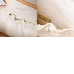 CHANEL Vanity Bag Handbag A01998 No. 9 Coco Mark Caviar Skin Pink Gold Hardware Good Condition Used 4a000900