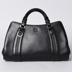 LOEWE Camoscio Anagram Logo Leather Genuine Leather Tote Bag 060307 Handbag Good Condition Used 4a000158