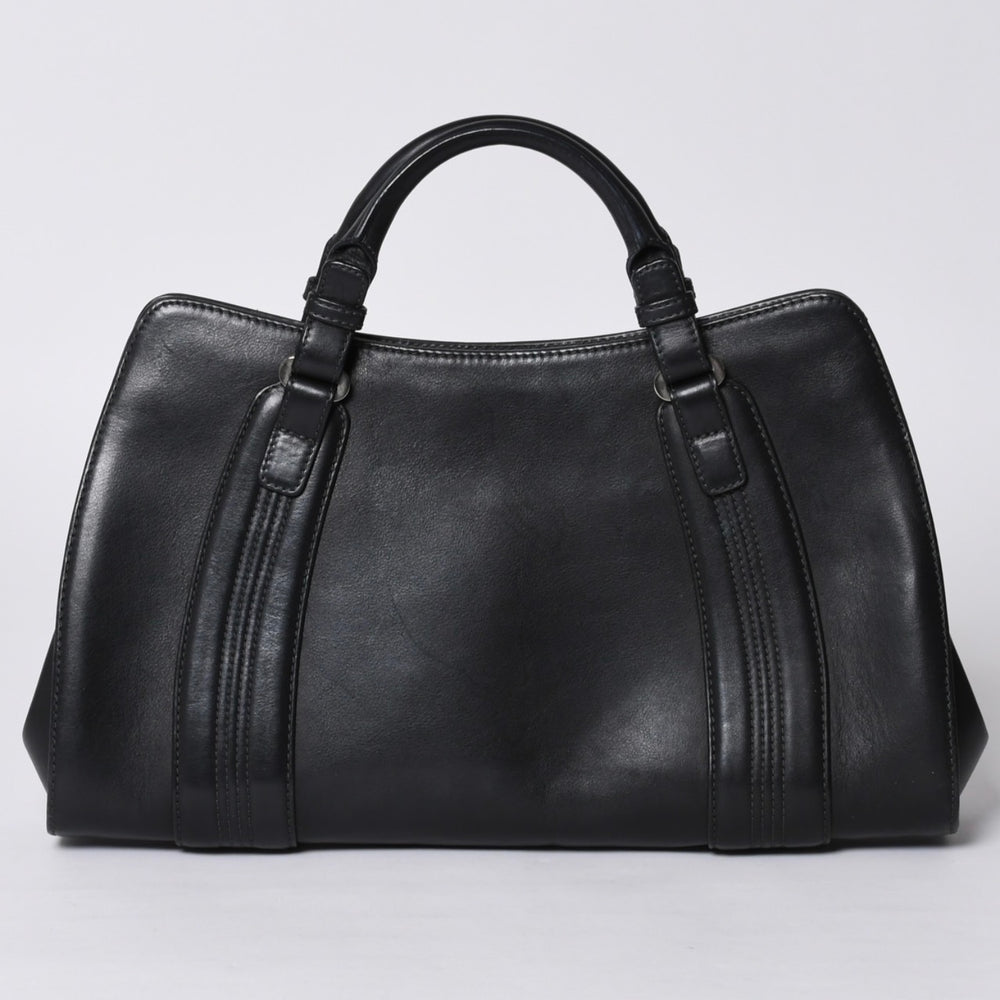 LOEWE ロエベ カモッシオ アナグラム ロゴ レザー 本革 トートバッグ 060307 ハンドバッグ 美品 中古 4a000158