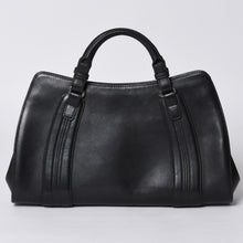 画像をギャラリービューアに読み込む, LOEWE ロエベ カモッシオ アナグラム ロゴ レザー 本革 トートバッグ 060307 ハンドバッグ 美品 中古 4a000158