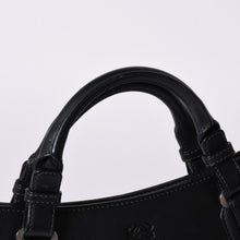 画像をギャラリービューアに読み込む, LOEWE ロエベ カモッシオ アナグラム ロゴ レザー 本革 トートバッグ 060307 ハンドバッグ 美品 中古 4a000158