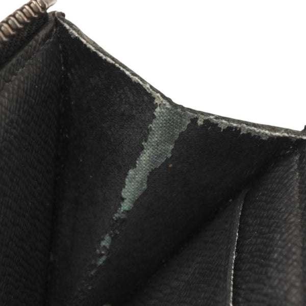 LOUIS VUITTON ルイヴィトン モノグラムエクリプス ジッピー コインパース ヴェルティカル M81662 コインケース ブラック 中古 4a001029
