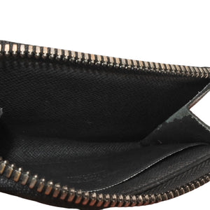 LOUIS VUITTON ルイヴィトン モノグラムエクリプス ジッピー コインパース ヴェルティカル M81662 コインケース ブラック 中古 4a001029