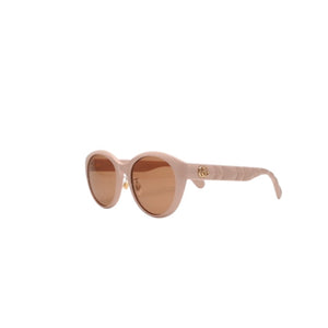 GUCCI グッチ Eyewear アイウェア Pink ピンク キャットアイ GG0814SK 56▫︎20-150 イタリア製 美品 中古 4a001038