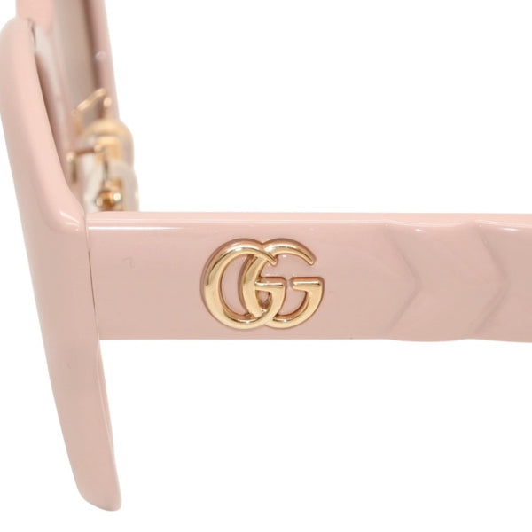 GUCCI グッチ Eyewear アイウェア Pink ピンク キャットアイ GG0814SK 56▫︎20-150 イタリア製 美品 中古 4a001038