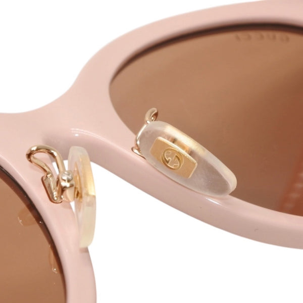 GUCCI グッチ Eyewear アイウェア Pink ピンク キャットアイ GG0814SK 56▫︎20-150 イタリア製 美品 中古 4a001038