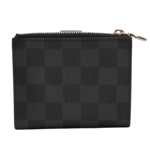 Very good condition LOUIS VUITTON Damier Graphite Milty Porte Carte Damier Bifold Wallet M60451 Black Used 4a000845