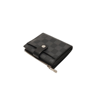 Very good condition LOUIS VUITTON Damier Graphite Milty Porte Carte Damier Bifold Wallet M60451 Black Used 4a000845