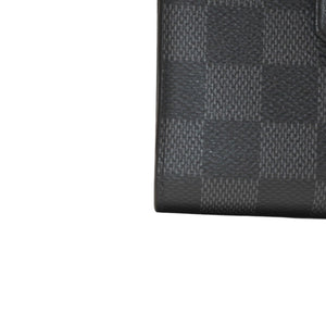 Very good condition LOUIS VUITTON Damier Graphite Milty Porte Carte Damier Bifold Wallet M60451 Black Used 4a000845