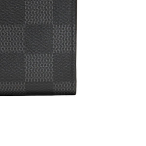 Very good condition LOUIS VUITTON Damier Graphite Milty Porte Carte Damier Bifold Wallet M60451 Black Used 4a000845
