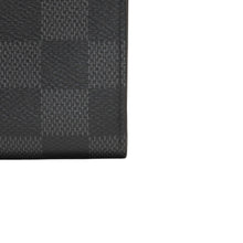 画像をギャラリービューアに読み込む, 極美品 LOUIS VUITTON ルイヴィトン ダミエグラフィット ミルティ ポルトカルトダミエ 2つ折財布 M60451 ブラック 中古 4a000845