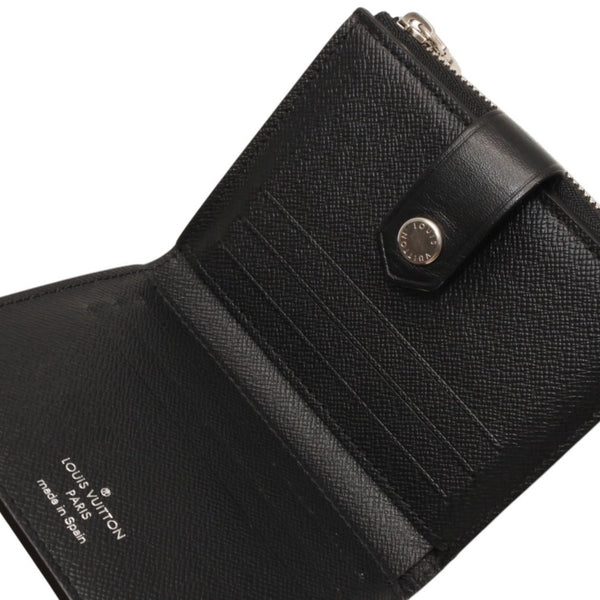 Very good condition LOUIS VUITTON Damier Graphite Milty Porte Carte Damier Bifold Wallet M60451 Black Used 4a000845