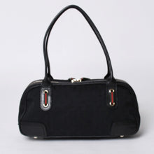 画像をギャラリービューアに読み込む, GUCCI グッチ プリンシー Shoulder Bag ショルダーバッグ シェリーライン GGキャンバス 161720 Black ブラック 美品 中古 4a000267