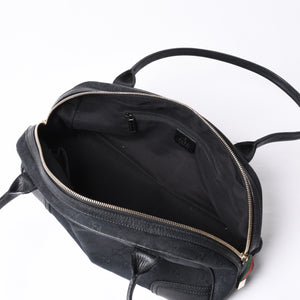 GUCCI Gucci Princy Shoulder Bag Sherry Line GG Canvas 161720 Black Good Condition Used 4a000267