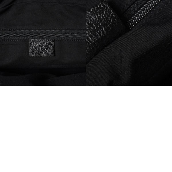 GUCCI Gucci Princy Shoulder Bag Sherry Line GG Canvas 161720 Black Good Condition Used 4a000267