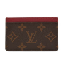 画像をギャラリービューアに読み込む, 極美品 LOUIS VUITTON ルイヴィトン カードケース M60703 ポルト カルト サーンプル モノグラム フューシャ ブラウン 中古 4a001037