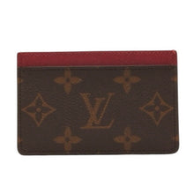 画像をギャラリービューアに読み込む, 極美品 LOUIS VUITTON ルイヴィトン カードケース M60703 ポルト カルト サーンプル モノグラム フューシャ ブラウン 中古 4a001037