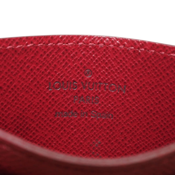 極美品 LOUIS VUITTON ルイヴィトン カードケース M60703 ポルト カルト サーンプル モノグラム フューシャ ブラウン 中古 4a001037