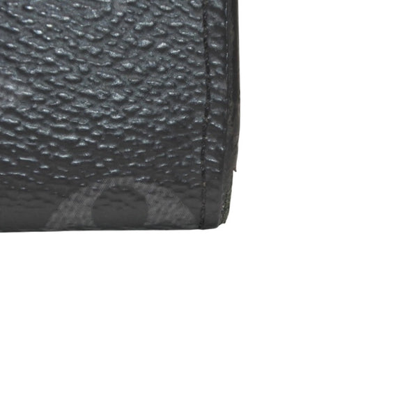 LOUIS VUITTON ルイヴィトン モノグラムエクリプス ジッピー コインパース ヴェルティカル M81662 コインケース ブラック 中古 4a001029