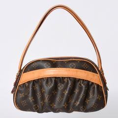 LOUIS VUITTON Clara One Shoulder Bag M40057 Monogram PVC Leather Brown Good Condition Used 4a000812