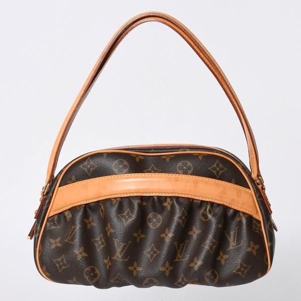 LOUIS VUITTON Clara One Shoulder Bag M40057 Monogram PVC Leather Brown Good Condition Used 4a000812