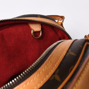 LOUIS VUITTON Clara One Shoulder Bag M40057 Monogram PVC Leather Brown Good Condition Used 4a000812