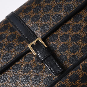 CELINE セリーヌ Shoulder Bag ショルダーバッグ Black ブラック Brown ブラウン MC01/1 美品 中古 4a000132