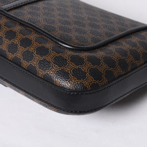 CELINE セリーヌ Shoulder Bag ショルダーバッグ Black ブラック Brown ブラウン MC01/1 美品 中古 4a000132