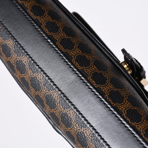CELINE セリーヌ Shoulder Bag ショルダーバッグ Black ブラック Brown ブラウン MC01/1 美品 中古 4a000132