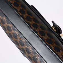画像をギャラリービューアに読み込む, CELINE セリーヌ Shoulder Bag ショルダーバッグ Black ブラック Brown ブラウン MC01/1 美品 中古 4a000132