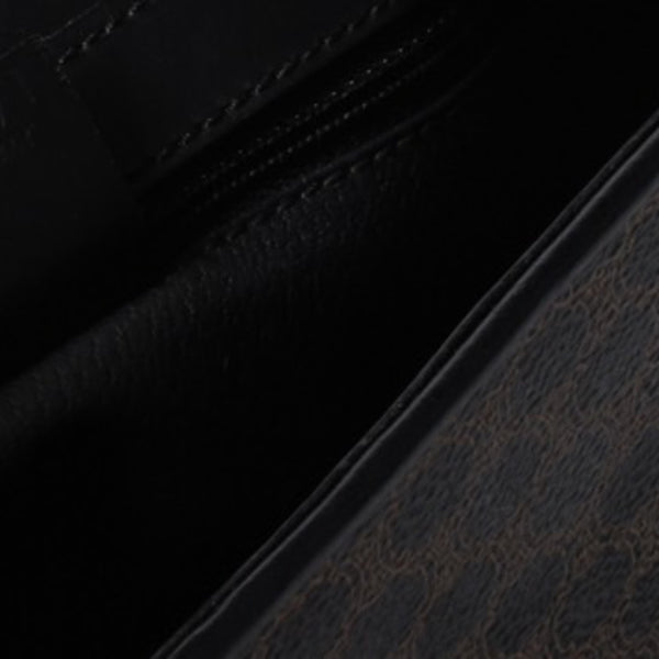 CELINE セリーヌ Shoulder Bag ショルダーバッグ Black ブラック Brown ブラウン MC01/1 美品 中古 4a000132
