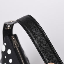画像をギャラリービューアに読み込む, 極美品 LOUIS VUITTON ルイヴィトンYK 草間彌生 マシュマロPM ショルダーバッグ M46391モノグラムアンプラント ブラック 中古 4a000699