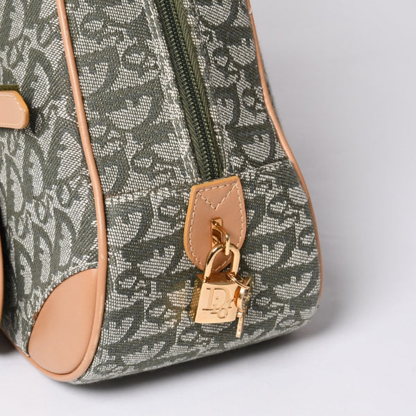 Christian Dior Double Saddle Handbag MA-1001 Galliano Period Good Condition Used 4a000765