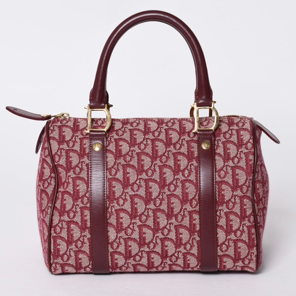 Christian Dior クリスチャンディオール BO C 0024 トロッター Mini Boston Bag ミニボストンバッグ 美品 中古 4a000743