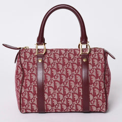Christian Dior クリスチャンディオール BO C 0024 トロッター Mini Boston Bag ミニボストンバッグ 美品 中古 4a000743