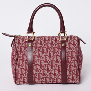 Christian Dior クリスチャンディオール BO C 0024 トロッター Mini Boston Bag ミニボストンバッグ 美品 中古 4a000743