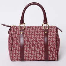 画像をギャラリービューアに読み込む, Christian Dior クリスチャンディオール BO C 0024 トロッター Mini Boston Bag ミニボストンバッグ 美品 中古 4a000743