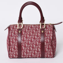 画像をギャラリービューアに読み込む, Christian Dior クリスチャンディオール BO C 0024 トロッター Mini Boston Bag ミニボストンバッグ 美品 中古 4a000743