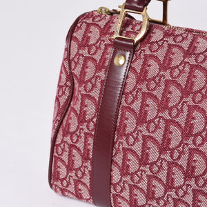 Christian Dior クリスチャンディオール BO C 0024 トロッター Mini Boston Bag ミニボストンバッグ 美品 中古 4a000743