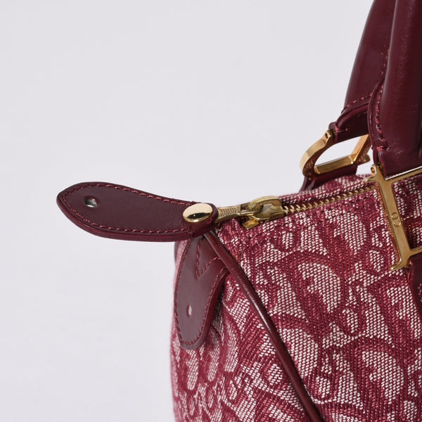Christian Dior クリスチャンディオール BO C 0024 トロッター Mini Boston Bag ミニボストンバッグ 美品 中古 4a000743