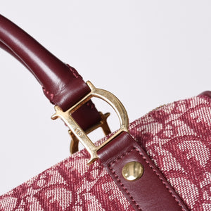 Christian Dior クリスチャンディオール BO C 0024 トロッター Mini Boston Bag ミニボストンバッグ 美品 中古 4a000743