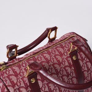 Christian Dior クリスチャンディオール BO C 0024 トロッター Mini Boston Bag ミニボストンバッグ 美品 中古 4a000743