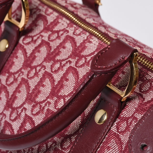 Christian Dior クリスチャンディオール BO C 0024 トロッター Mini Boston Bag ミニボストンバッグ 美品 中古 4a000743